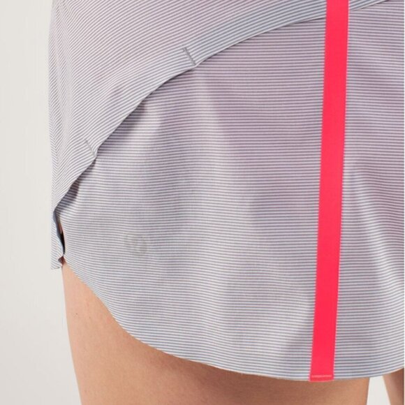 SPECIAL EDITION Lululemon Run Lightweight Low-rise Lined Short Pink Grey 6 NWOT - Picture 7 of 13